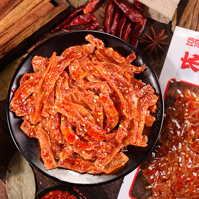 【3包/9.99元】长沙魔芋干湖南特产麻辣休闲零食大包魔芋爽素毛肚