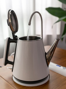 家用实木轻奢现代排水储水式 乌金石头茶盘套装 茶海茶台烧水壶一体