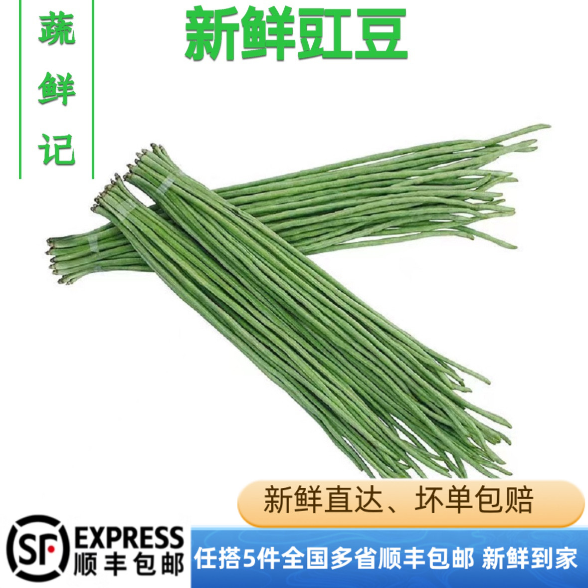 新鲜蔬菜豇豆长豆角 500g农家自种蔬菜新鲜蔬菜