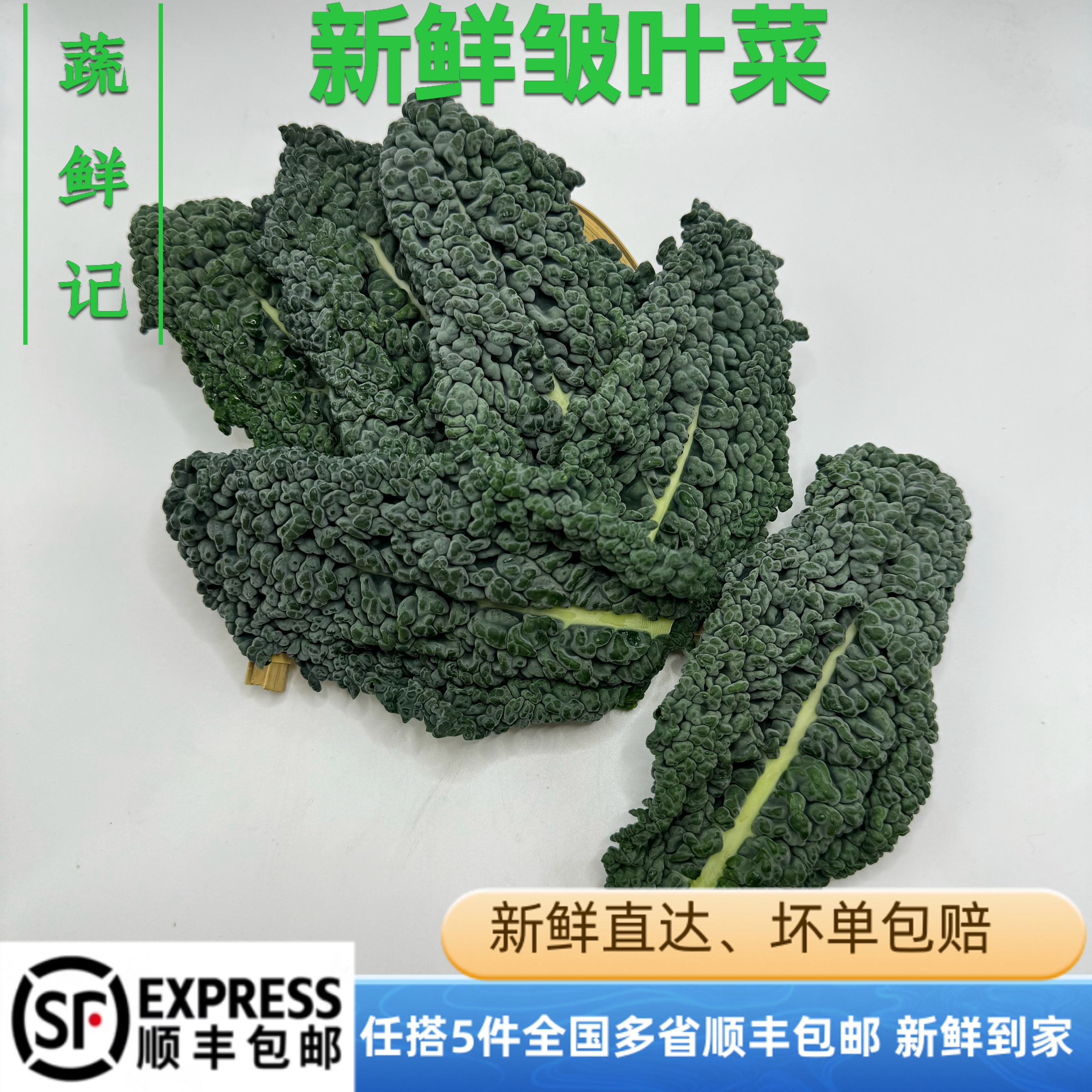 【蔬鲜记】新鲜皱叶菜绿色蔬菜 口感软糯香甜