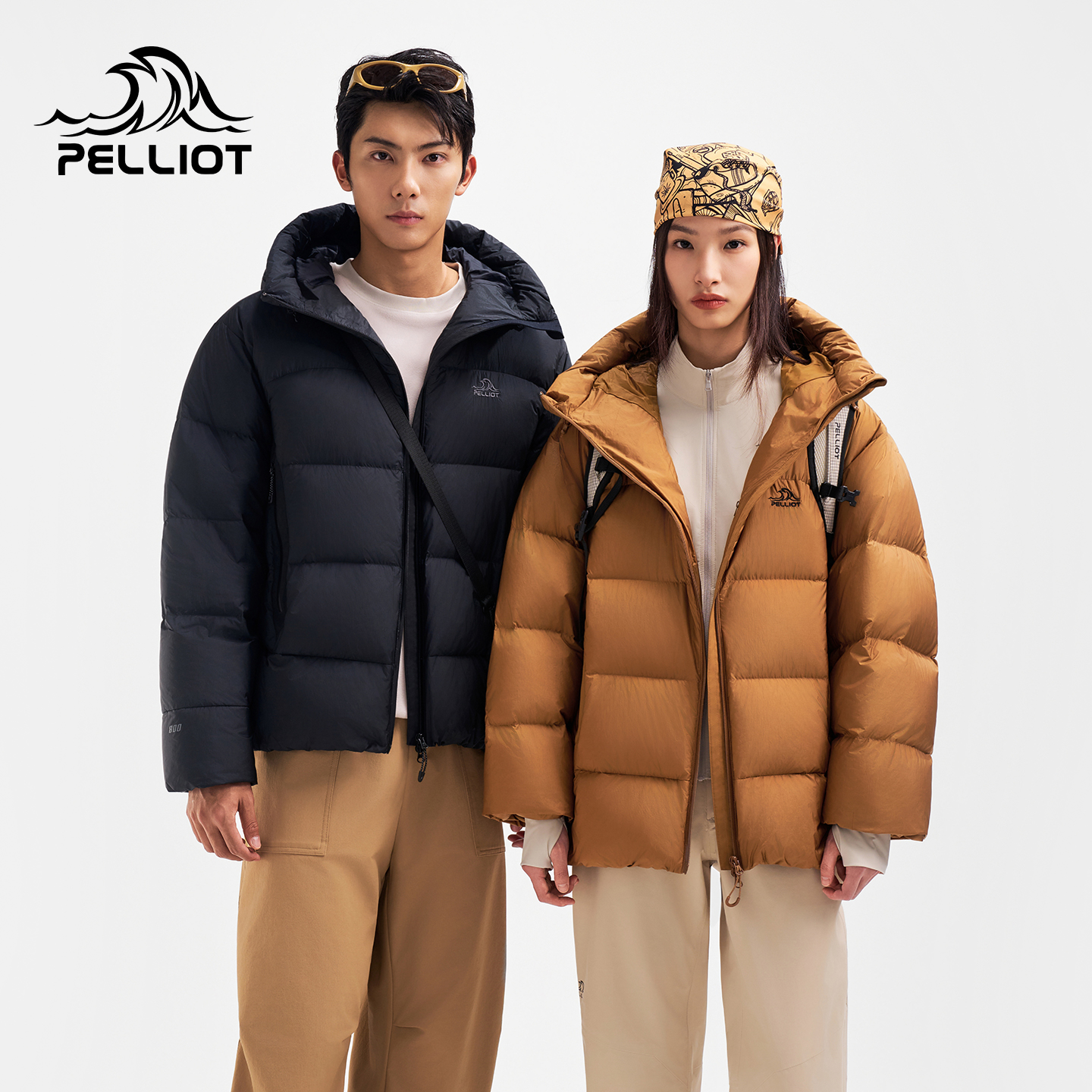 山系伯希和户外时尚保暖羽绒服