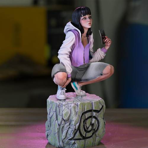 日向雏田Hinata火影 3D打印图纸stl素材2442