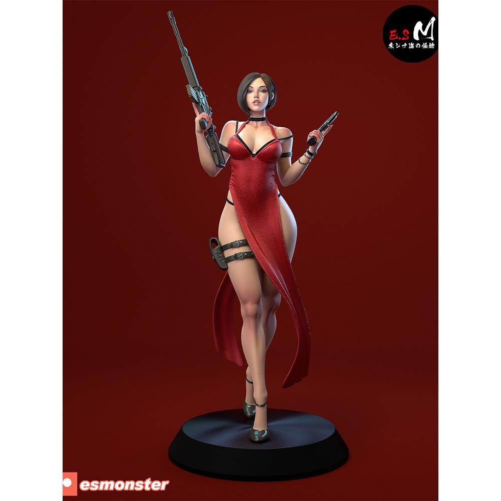 【3d打印文件】生化危机艾达王+NSFW 3D打印图纸STL素材