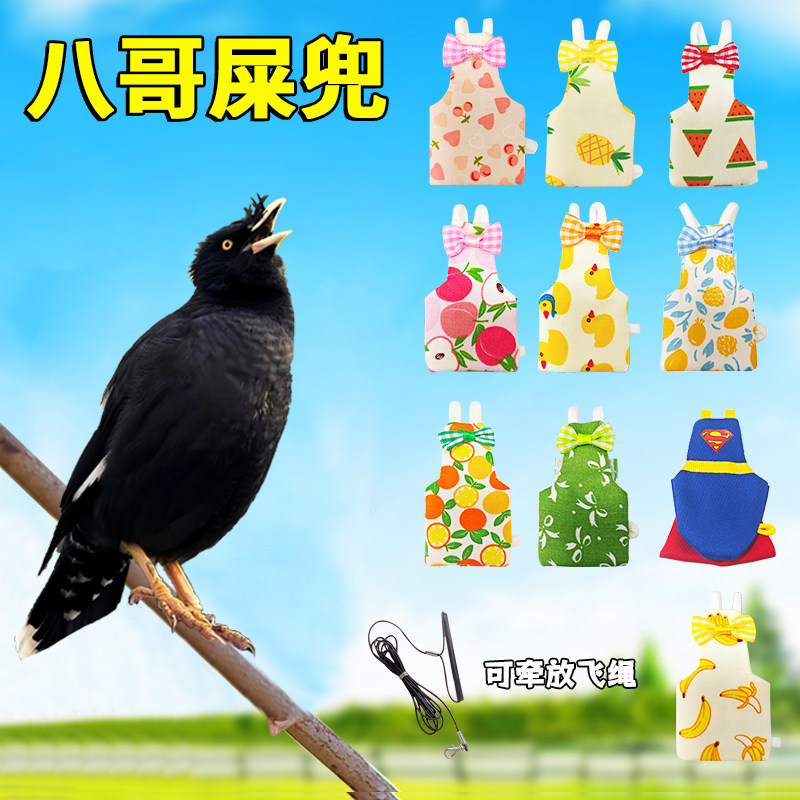 八哥专用小鸟屎兜尿不湿便兜尿垫粪便飞行服调节可清洗立体大容量,宠物/宠物食品及用品,鸟禽服饰,淘宝优惠券,粉丝福利购,淘宝优惠卷