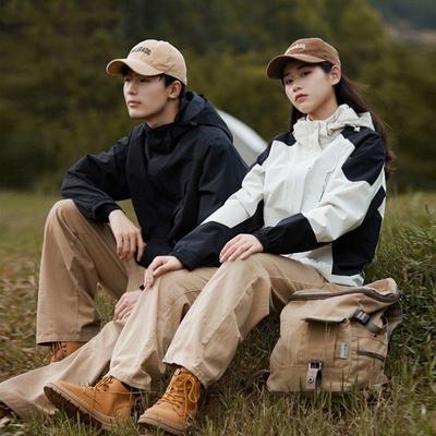 2025新款春秋冬冲锋衣男女三合一可拆卸小个子登山服防风防水外套