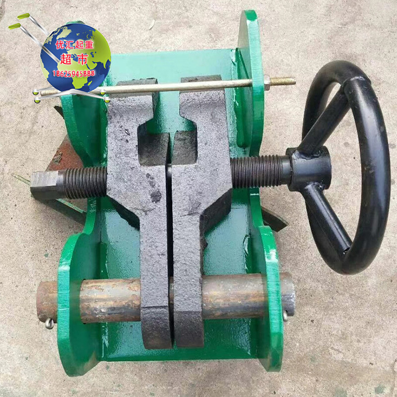 自产自销各种单梁龙门用简易夹轨器 带盒 及配件i.