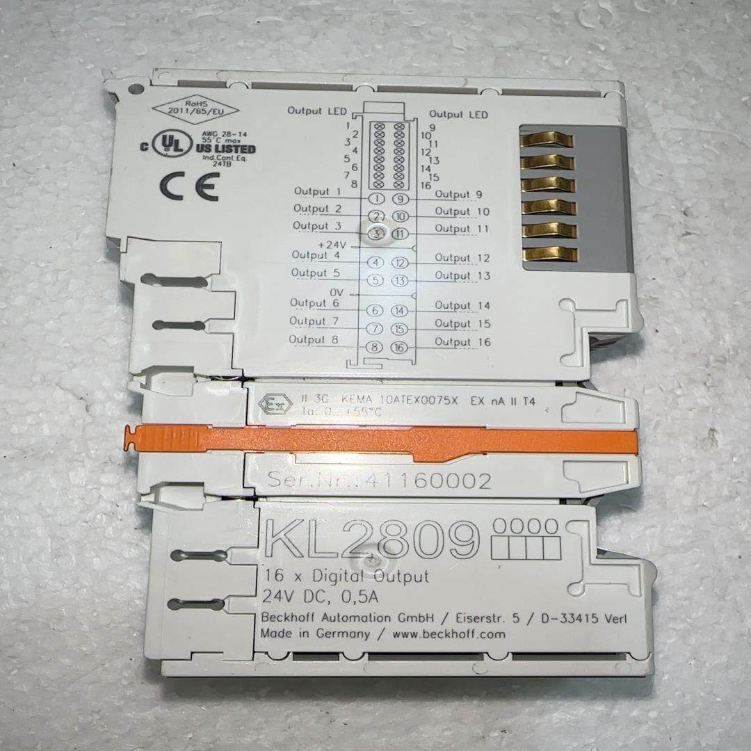 【议价】倍福KL2809全新裸机三片标价为单价