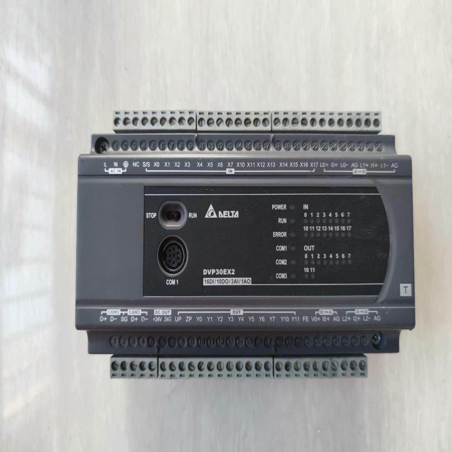 【议价】台达PLC DVP30EX200T成色实物图功能正常