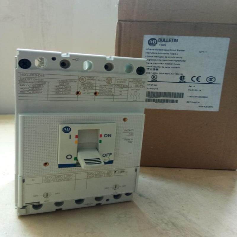 【议价】140G-J3F3-D15  全新AB罗克韦尔断路器