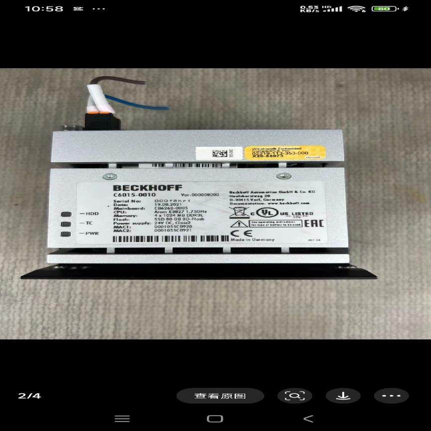 【议价】倍福控制器C6015-0010  C6030-0060现货供