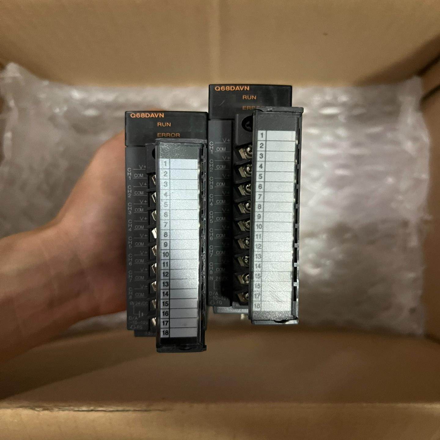 [议价]三菱q系列plc拆机模块q68davn