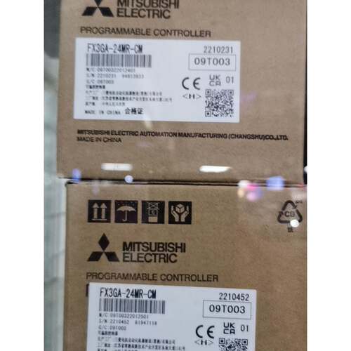 【议价】三菱PLC控制器FX3GA一24MR，全新原装正品，23年8