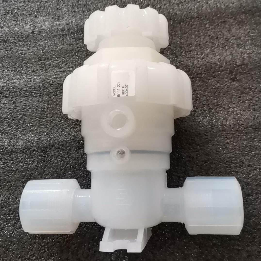 【议价】PFA手动阀 原装Parker手动隔膜阀 MV-11-2