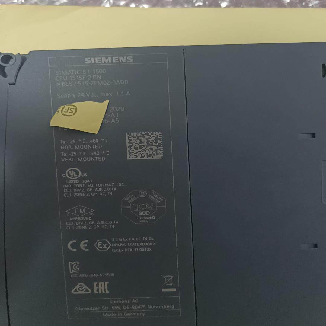 【议价】6ES7515-2FM02-0AB0 西门子515cpu