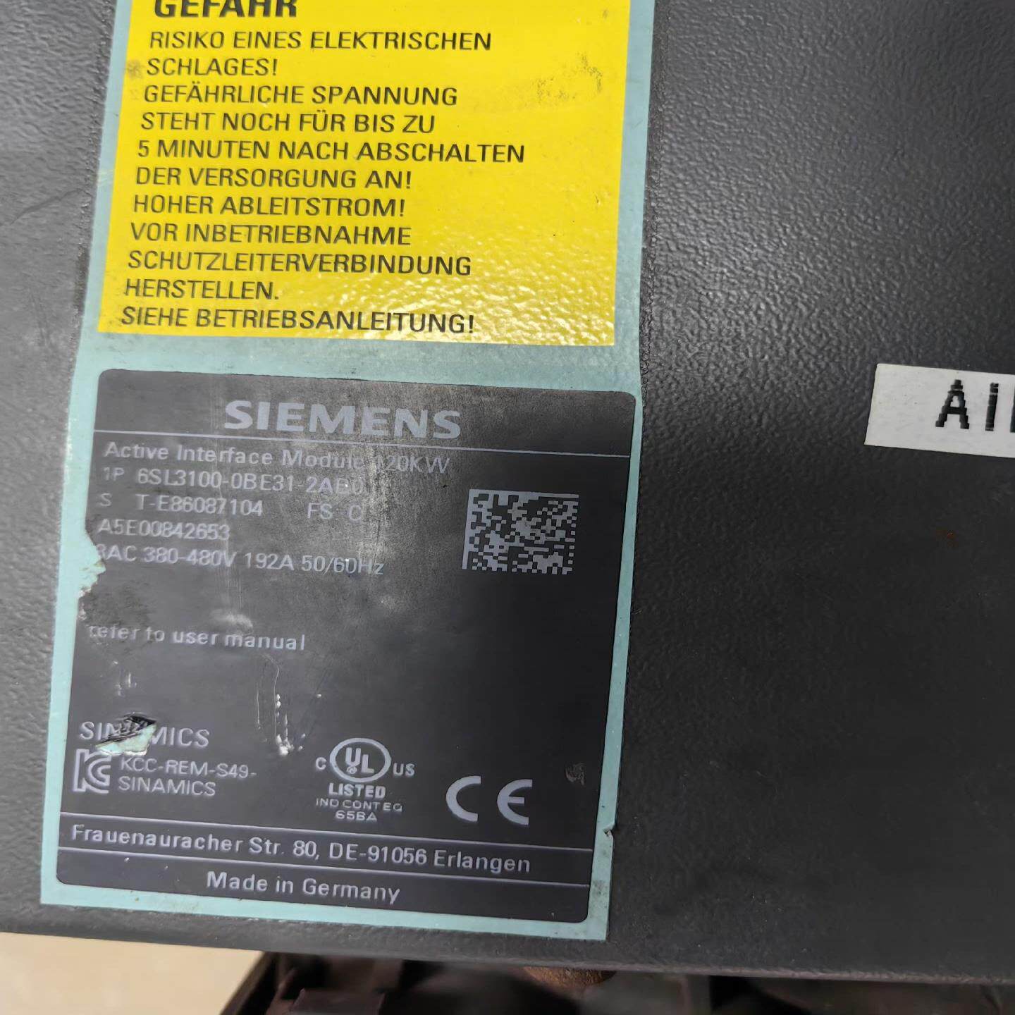 【议价】6SL3100-0BE31-2AB0