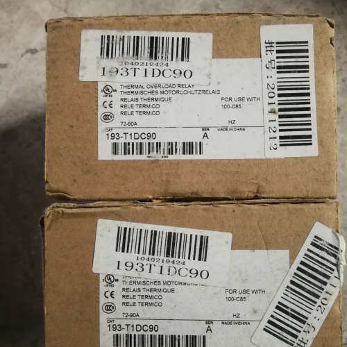 【议价】AB热过载继电器193-T1DC90   72-90A，