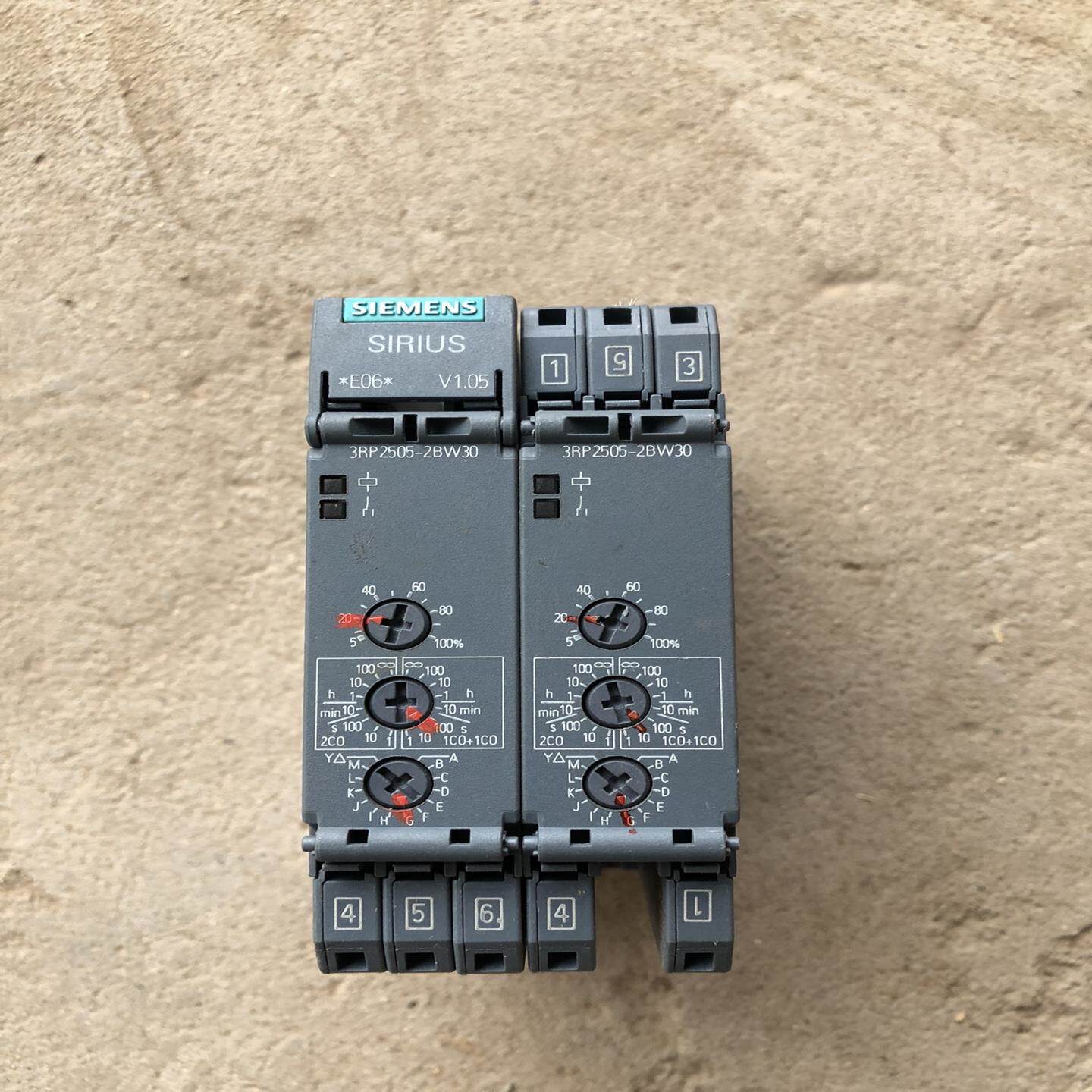 【议价】西门子继电器3RP2505-2BW30拆机2只