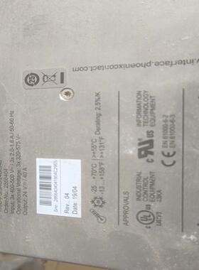 【议价】电源 2866404 TRIO-PS3AC24DC40