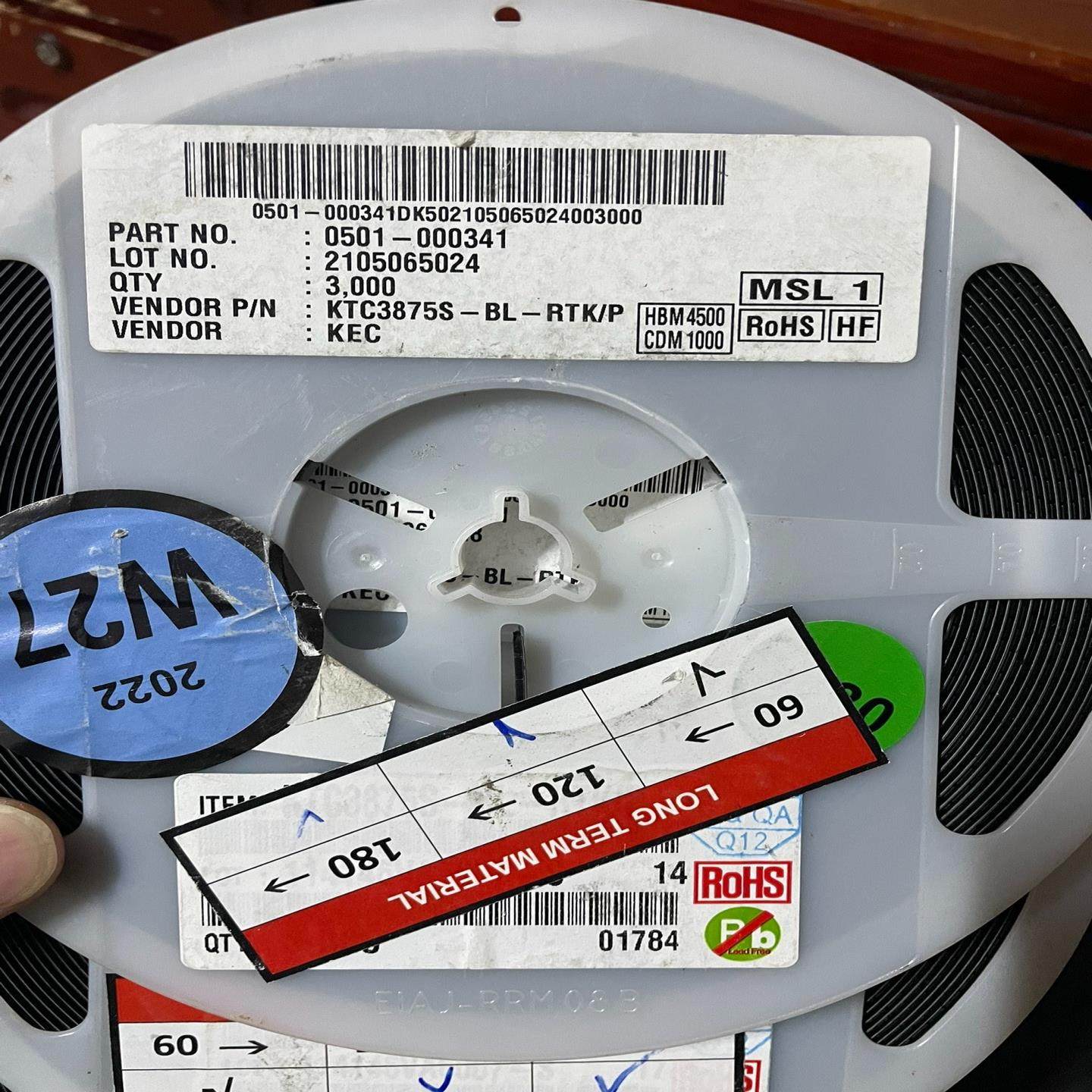 【议价】KTC3875S-BL-RTKP   原装KEC   贴片