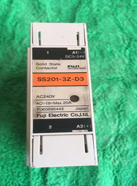 【议价】拆机正品富士FUJI固态继电器SS201-3Z-D3