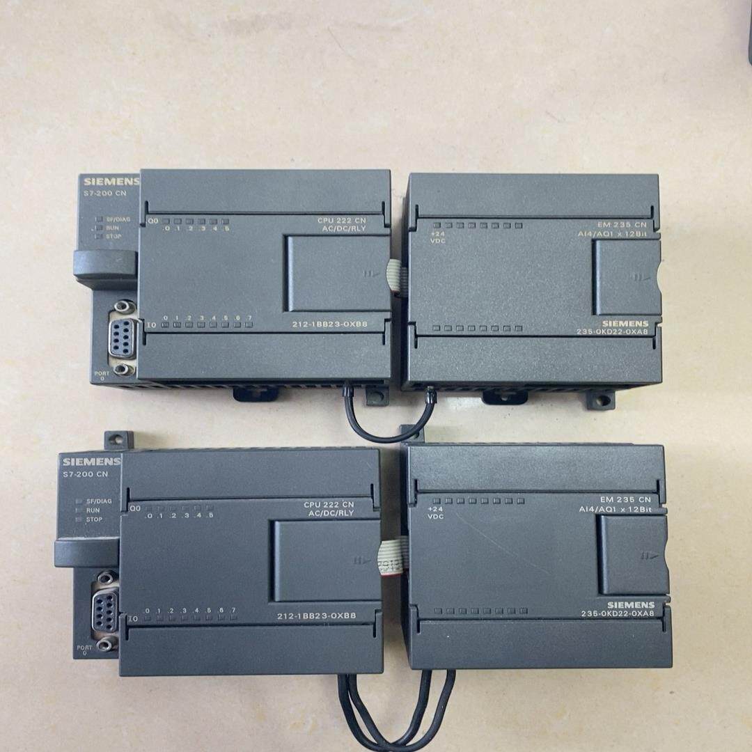 【议价】西门子PLC拆机2套主机6ES7 212-1BB23-0X