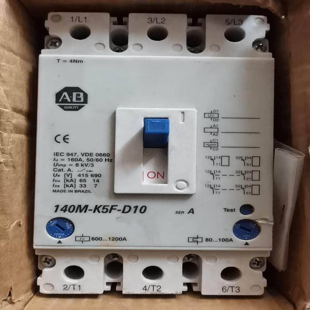 【议价】进口AB断路器140M-k5F-D10  80A-100a数