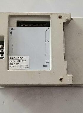 【议价】GP270-SC21-24VP二手拆机 普罗菲斯触摸屏 功能