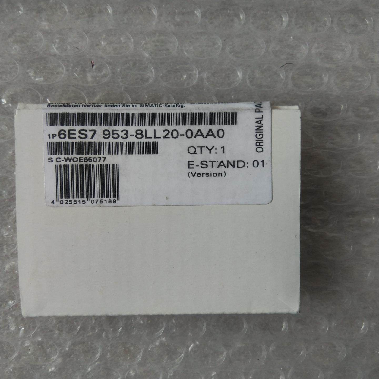 【议价】6ES7953-8LL20-0AA0全新原装没开封正品项