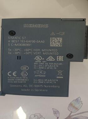 【议价】193-6AF00-0AA0  ET200SP总线适配器