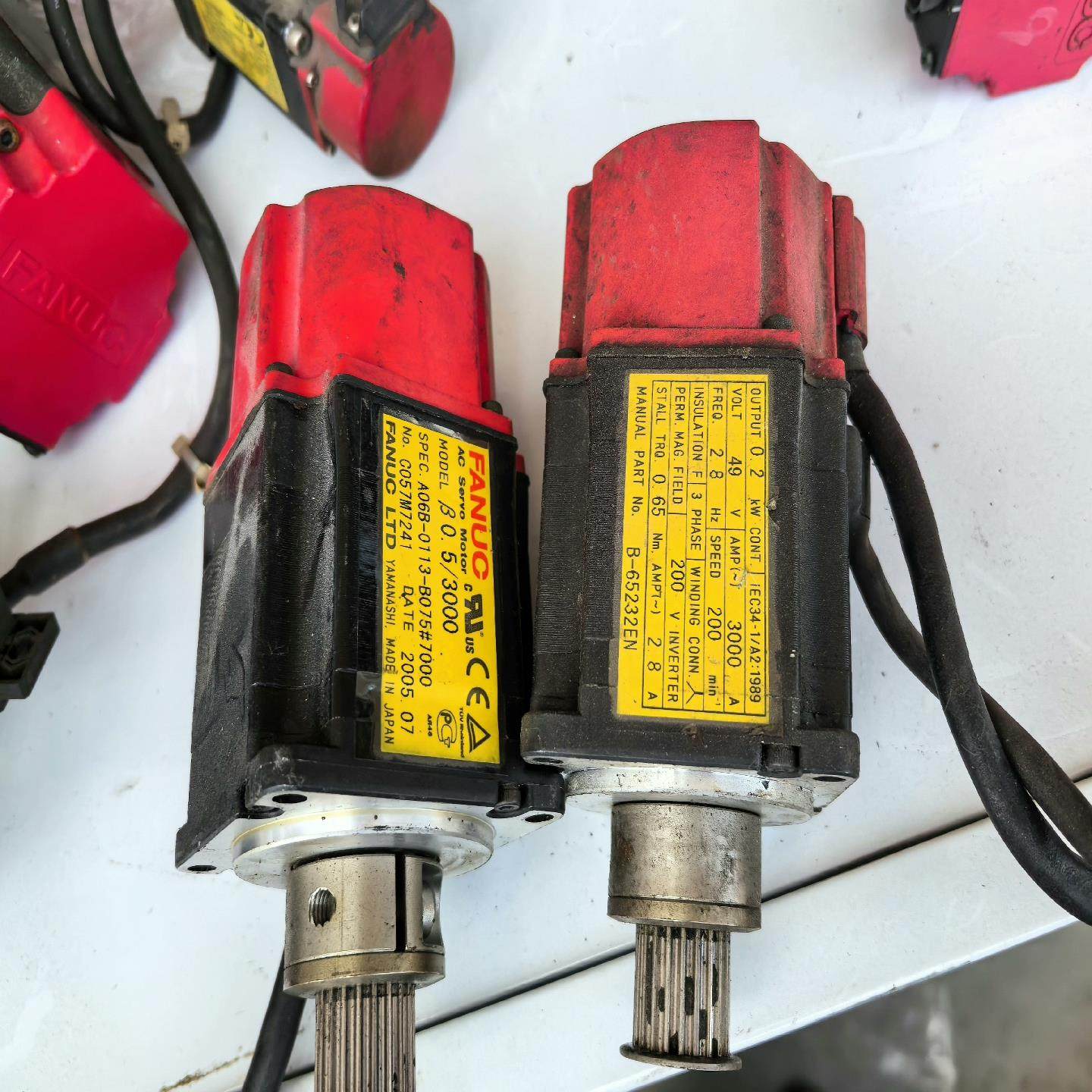 【议价】发那科电机A06B-0113-B075