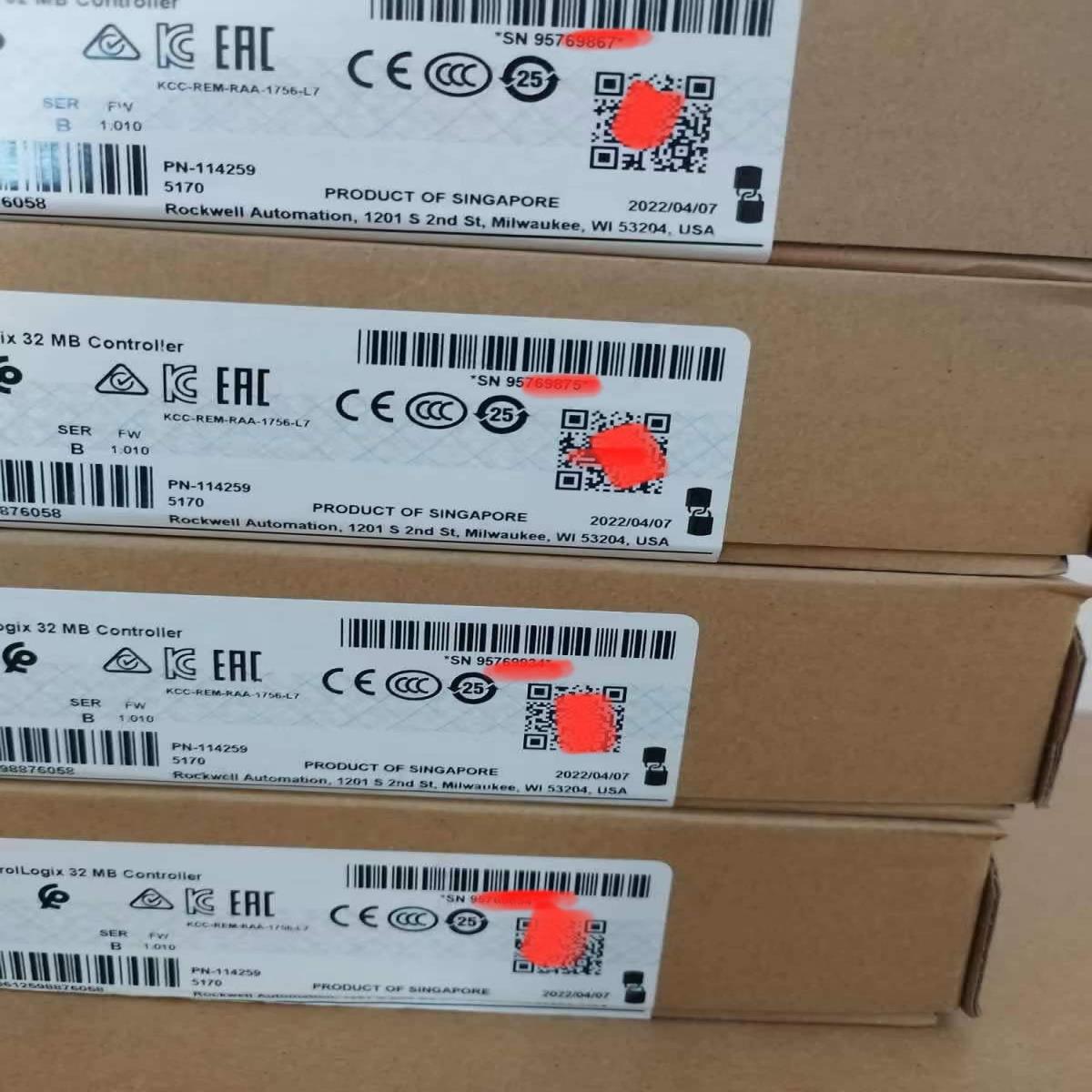 【议价】1756-L75B A-B 控制器模块 全新原装 议价