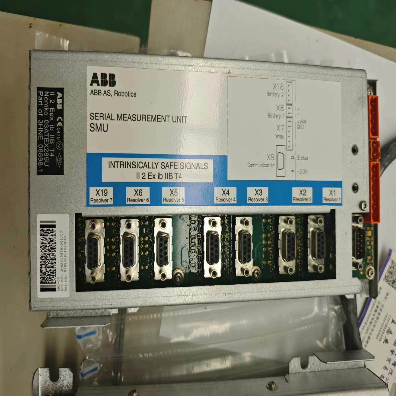 【议价】ABB喷涂机器人配件3HNA013638-001串口测量单