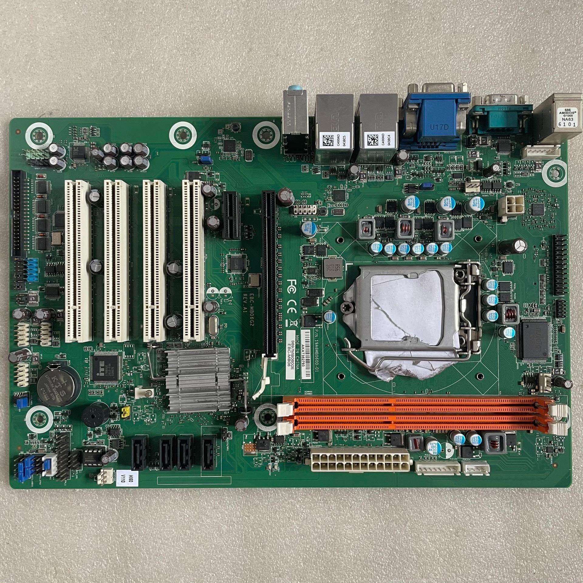 【议价】原装拆机 研华 EBC-MB06G2 REVA1 工控机主