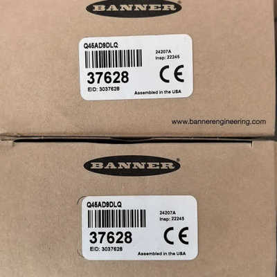 【议价】美国邦纳Q45AD9DLQ 光电传感器货号37628，原
