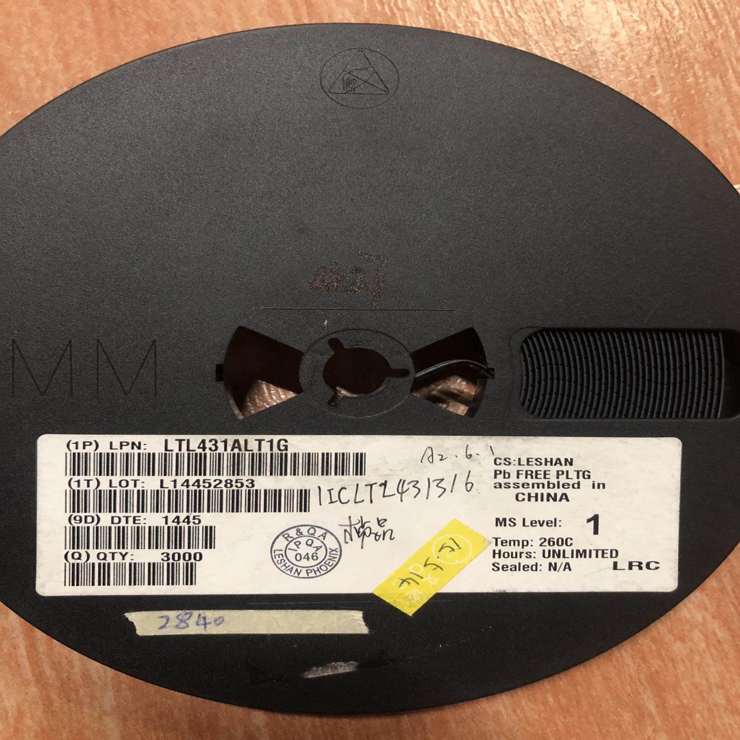 【议价】LTL431ALT1G 原装乐山LRC电压基准芯片SOT-2