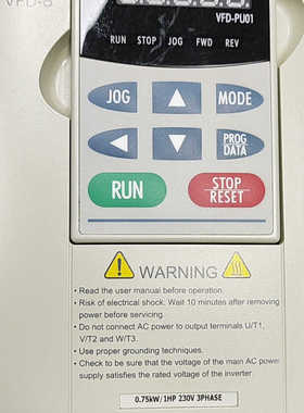 【议价】台达变频器VFD007B23A，崭新