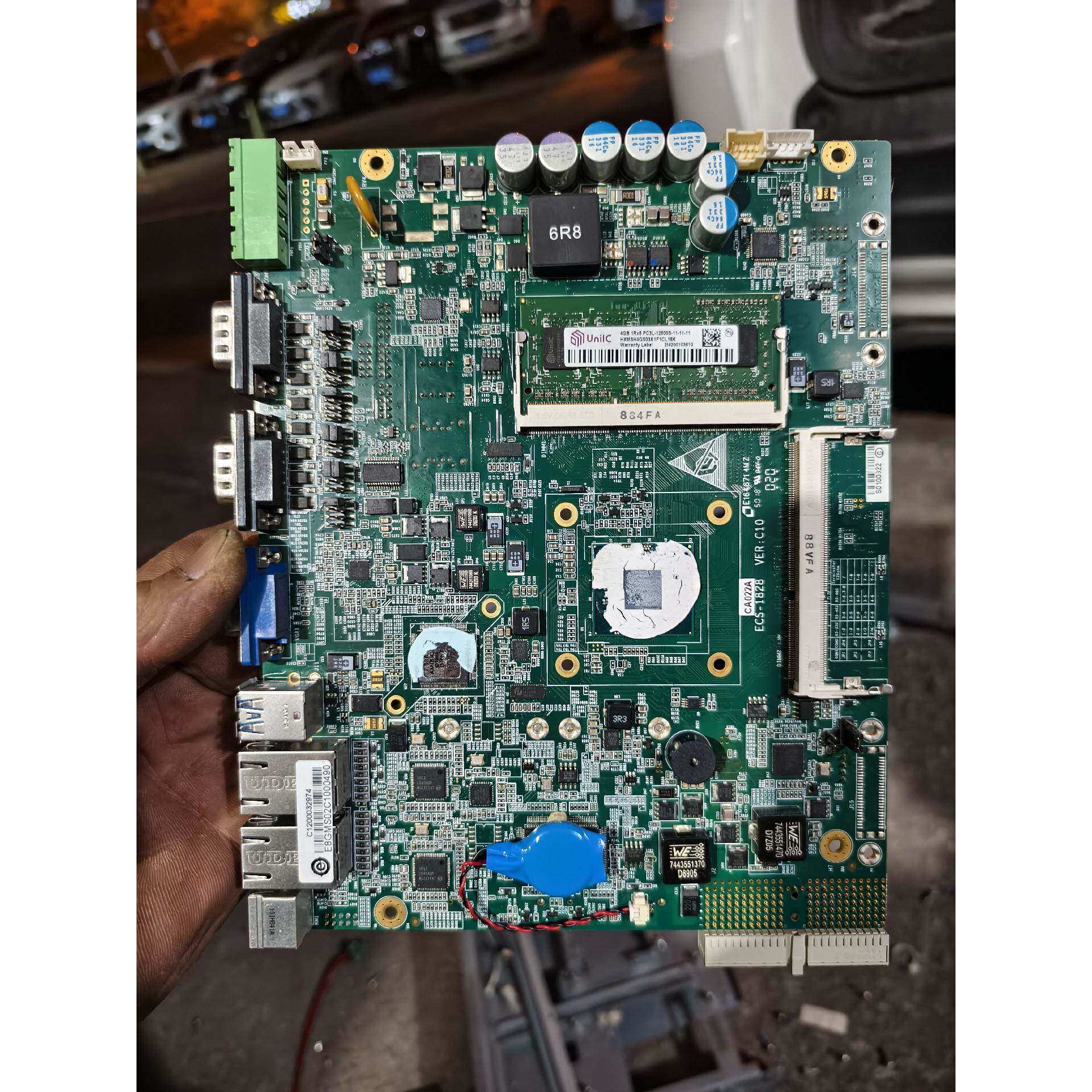 【议价】ECS-1828工控一体机主板,原装拆机主板,成色漂亮,包好