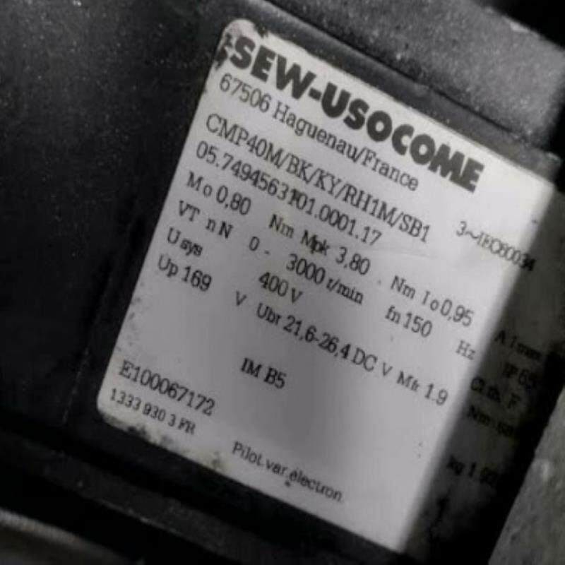 【议价】sew伺服电机CMP40MBKKYRH1MSB1全新
