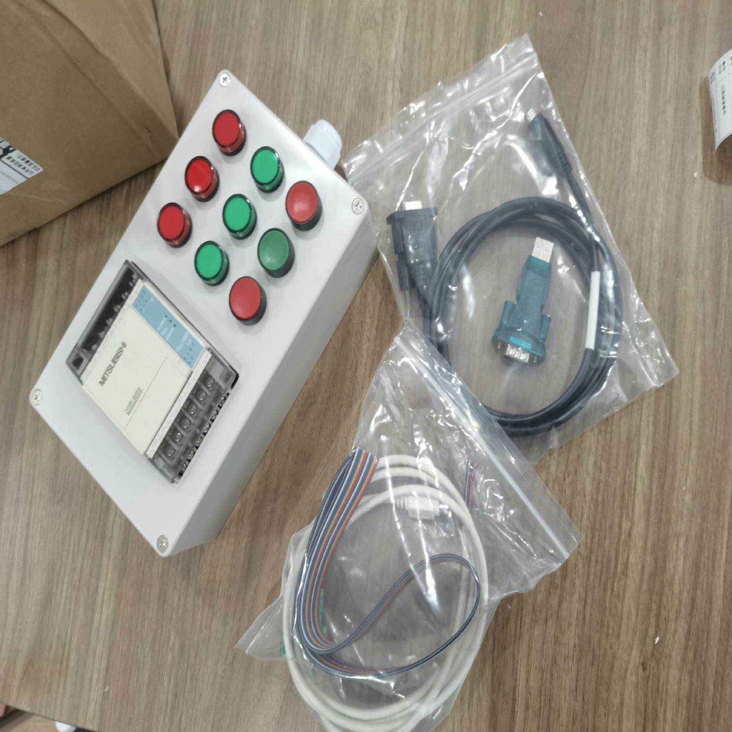 【议价】三菱plc学习套装 三菱编程线