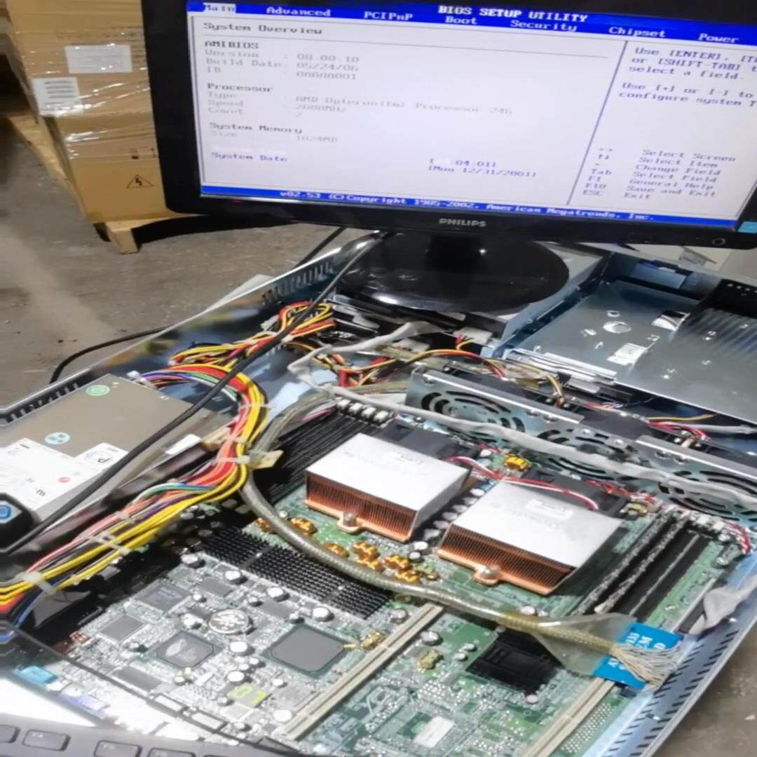 【议价】DATA SAFE工控机主板S2881主板双AMD服务器大板