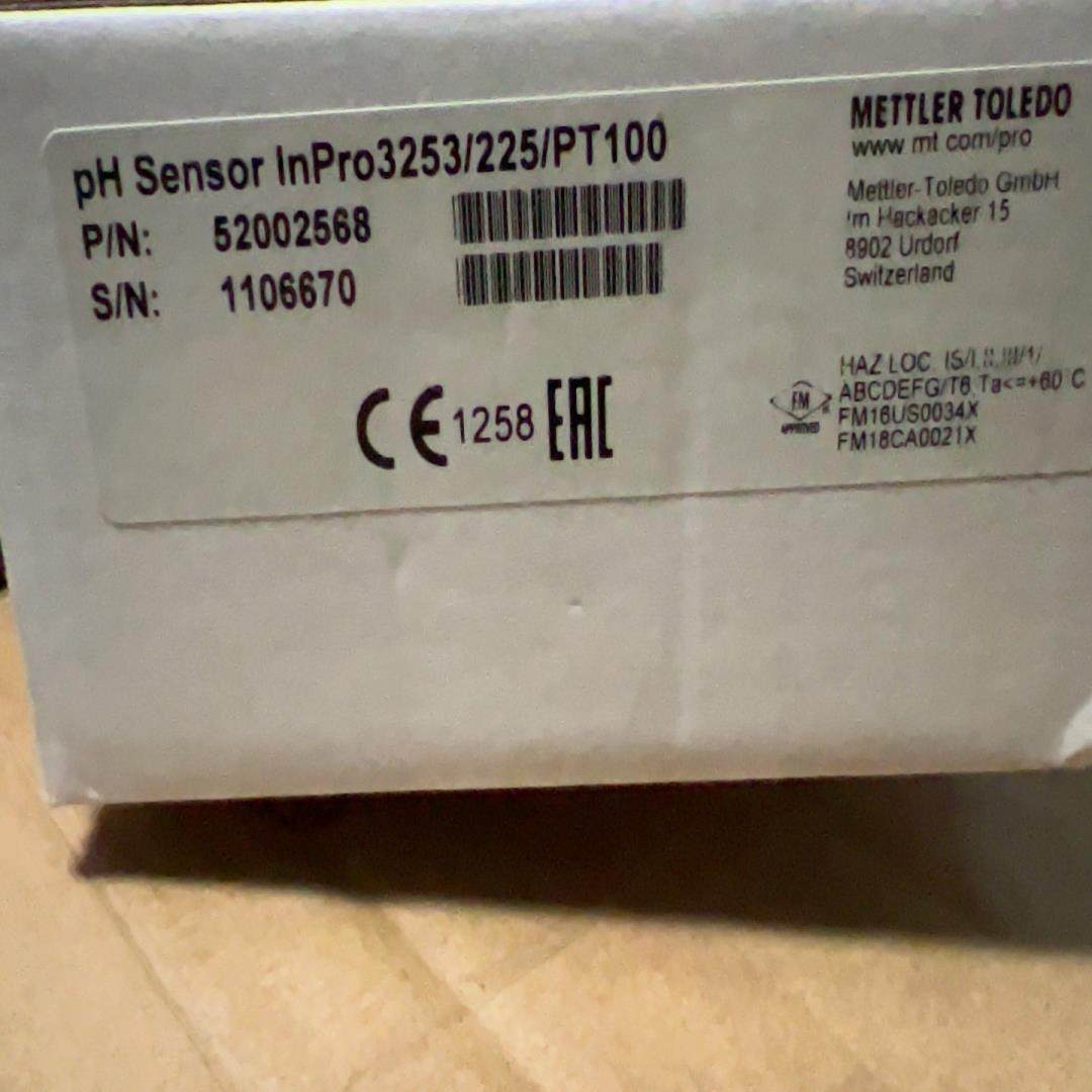【议价】低价处理全新梅特勒PH电极inpro3253225PT1