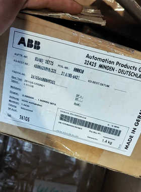 【议价】ABB压力传感261GS-USSN21未使用