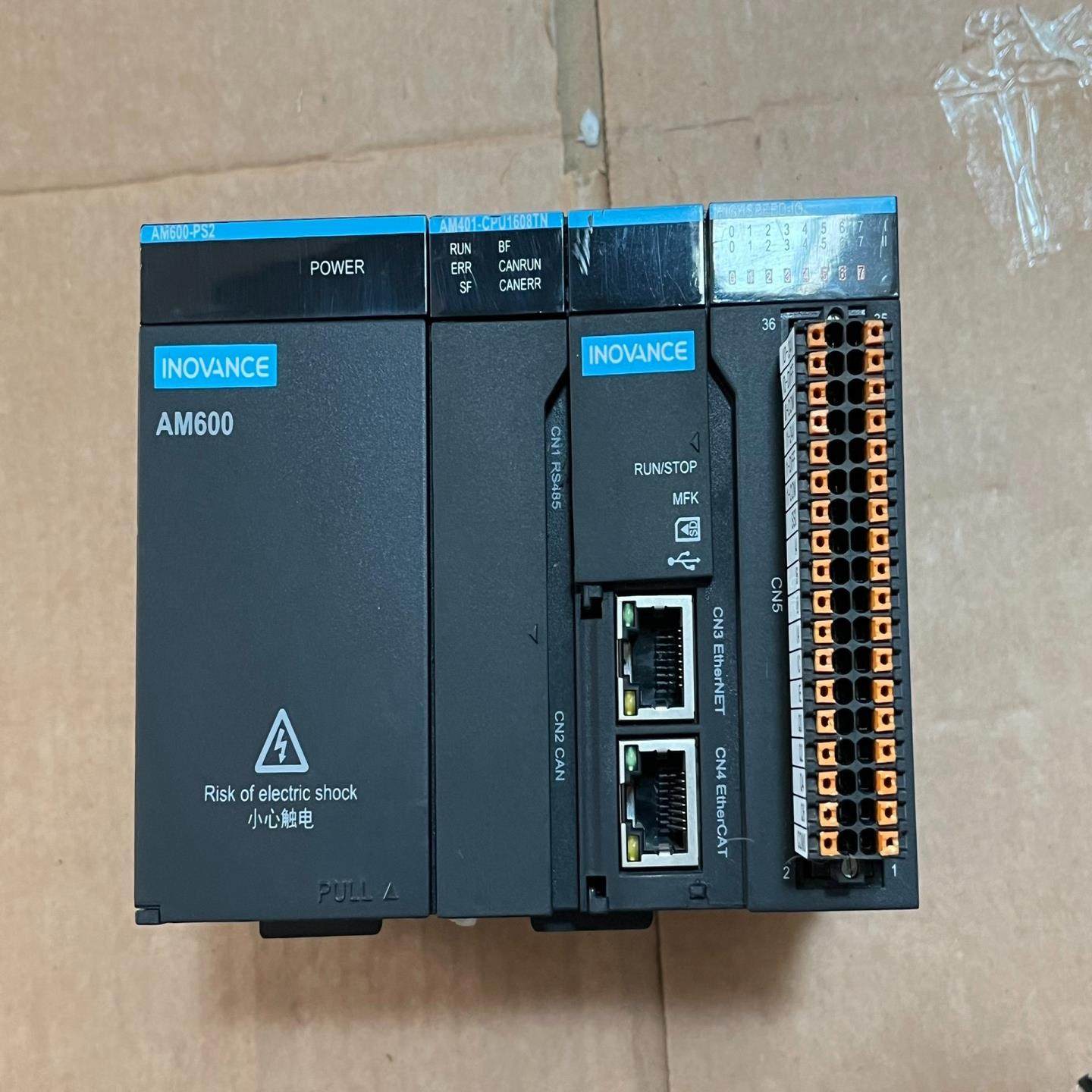 【议价】汇川 PLC 二手拆机 AM600-PS2AM401-CP