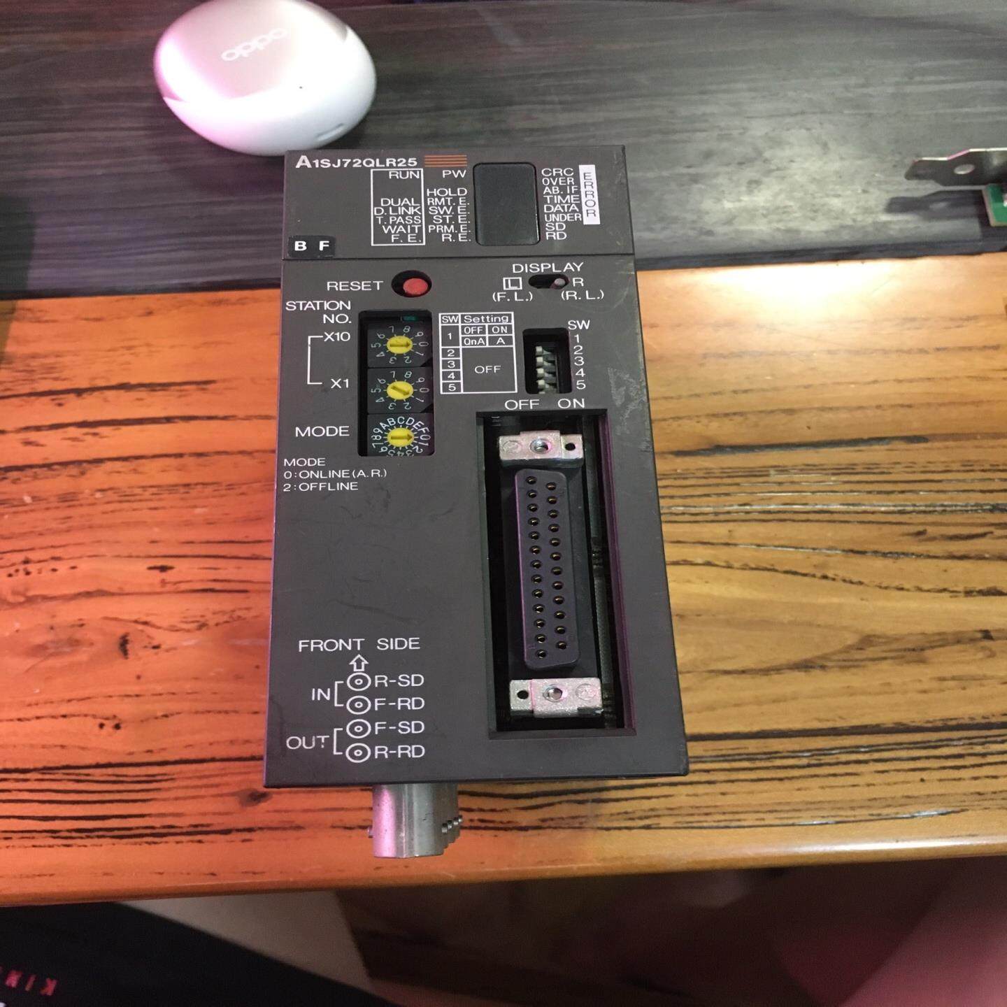 【议价】三楼plc模块A1sj72qlr25一个图为实物功能完好运费