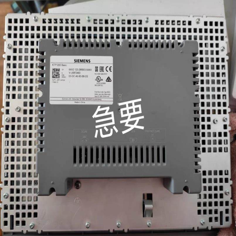 【议价】西门子触摸屏KTP1200触摸屏西门子123-2MB03