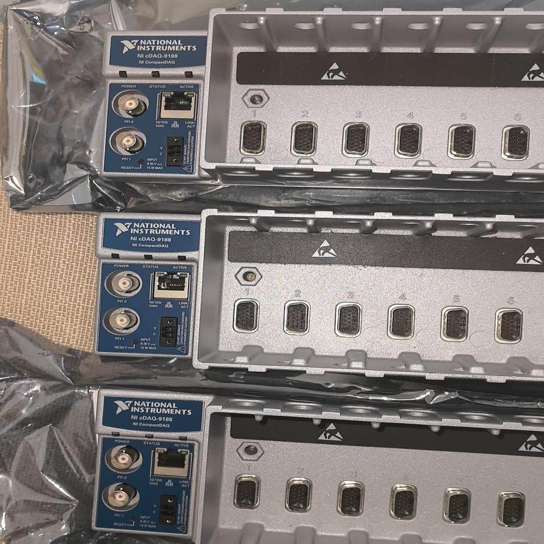 【议价】NI cDAQ-9188模块几乎全新8卡槽以太网接口需