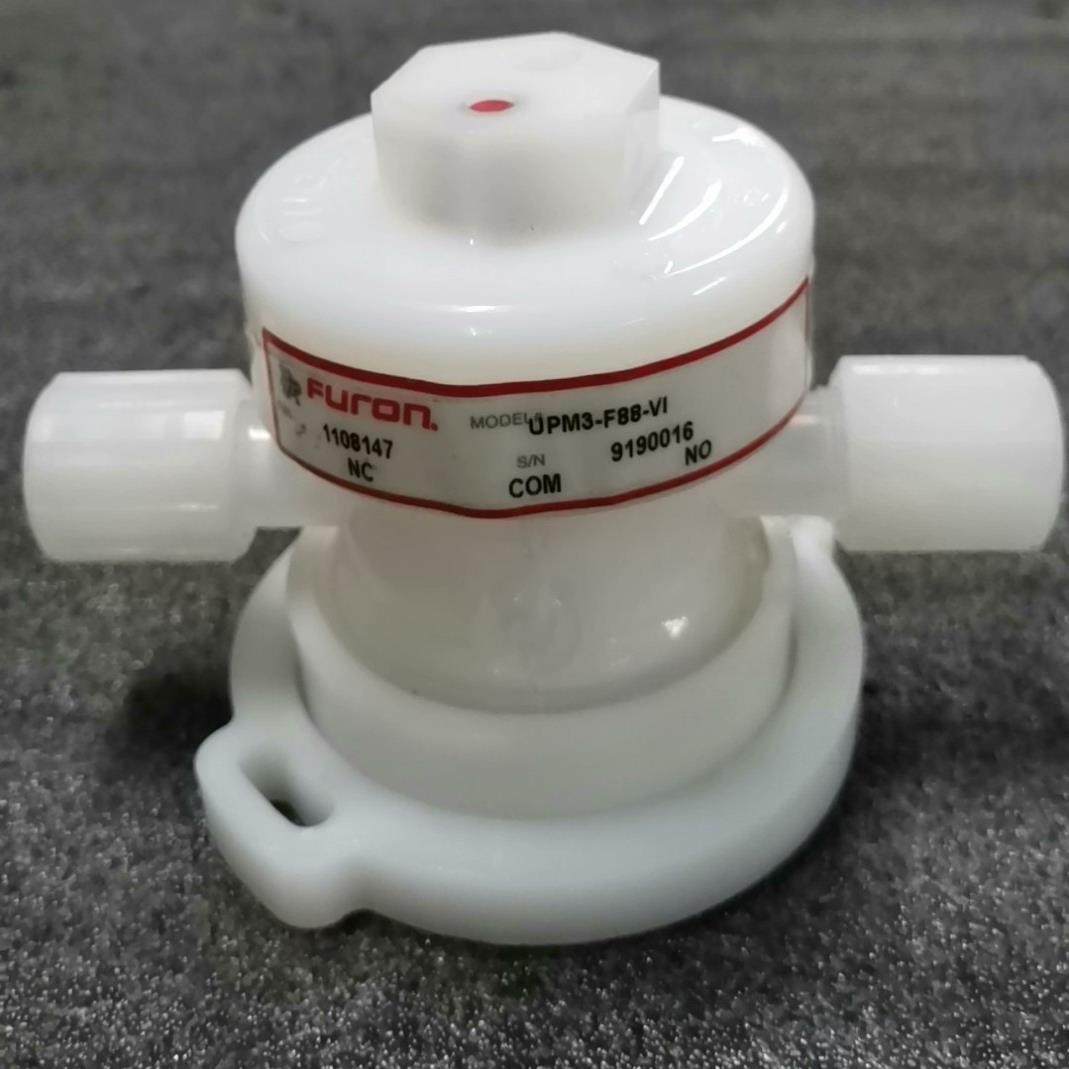 【议价】PFA三通阀 原装FURON圣戈班PFA三通阀 隔膜阀 UP