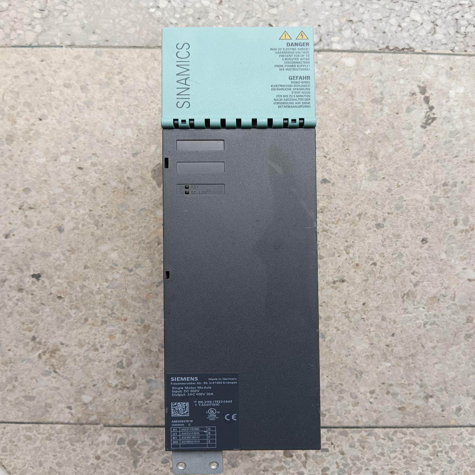 【议价】西门子驱动器6SL3120-1TE23-0AA3