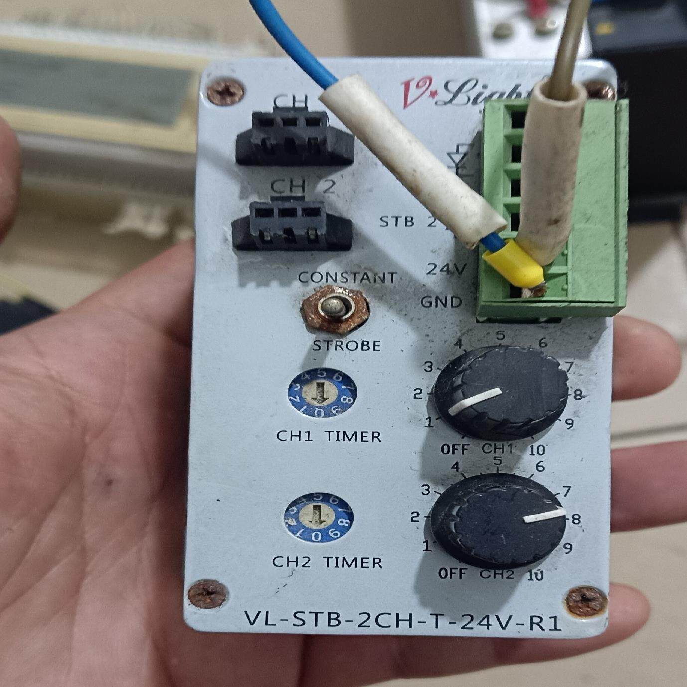 【议价】纬朗光源控制器   ⅤL-STB-2CH-T-24V-R1