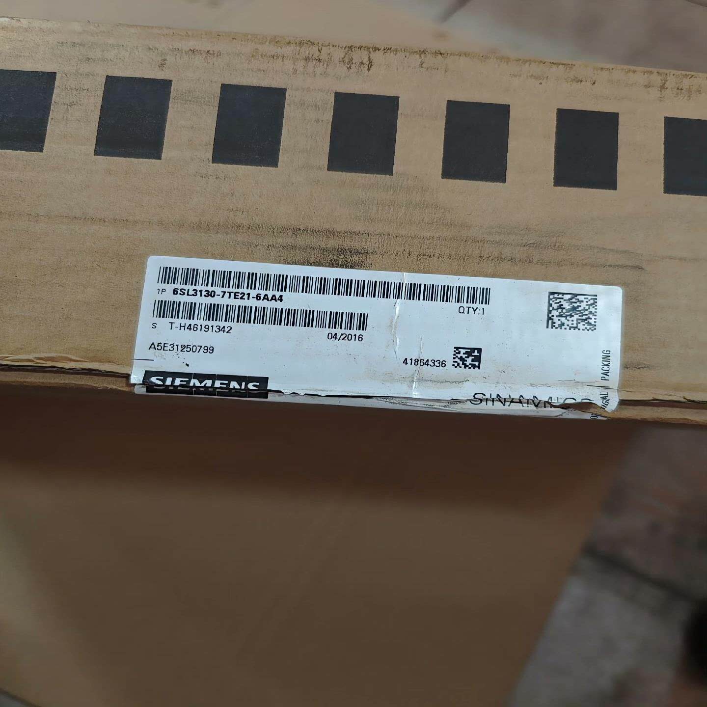 【议价】西门子6SL3130-7TE21-6AA4全新仓库库存货实